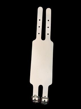 White Leather ALDO Wrist Strap